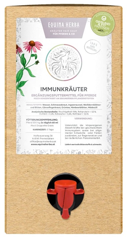 Equina Herba Immunflüssigkräuter 1,5L Bag in Box