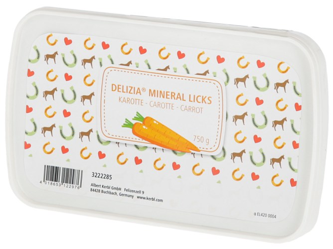 Delizia Mineral Licks Karotte 750g