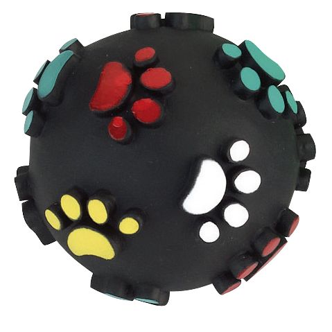 Hundespielzeug Vinyl Pfotenball 7cm