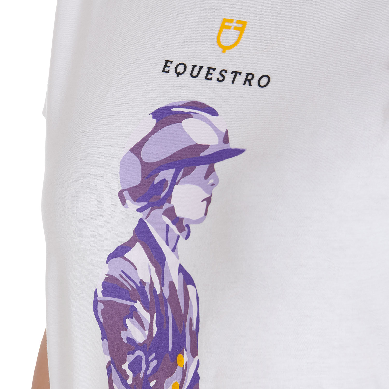 Equestro T-Shirt Rider, slimfit